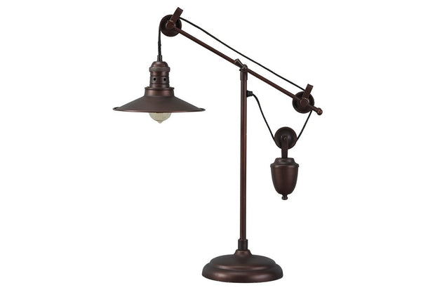 Kylen Bronze Finish Desk Lamp
