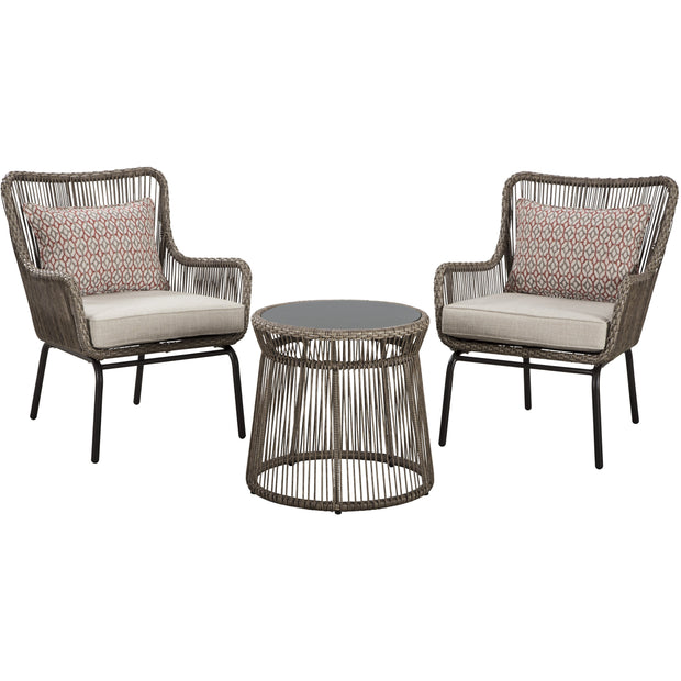 Cotton Road 3-Piece Outdoor Dining Table Set | P308