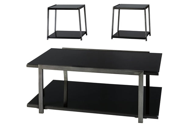 Rollynx Black Table (Set of 3)