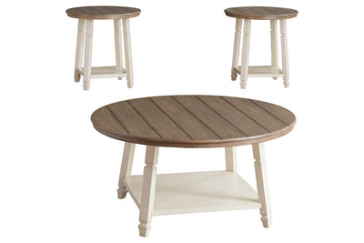 Bolanbrook Two-tone Table (Set of 3)