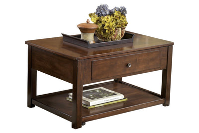 Marion Dark Brown Coffee Table with Lift Top