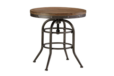 Vennilux Grayish Brown End Table