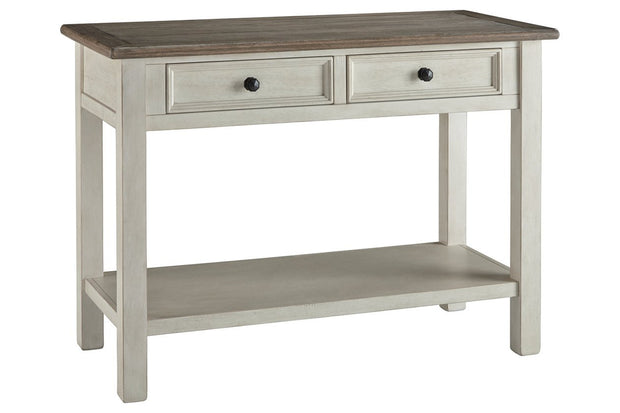 Bolanburg Two-tone Sofa/Console Table