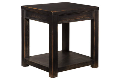 Gavelston Black End Table