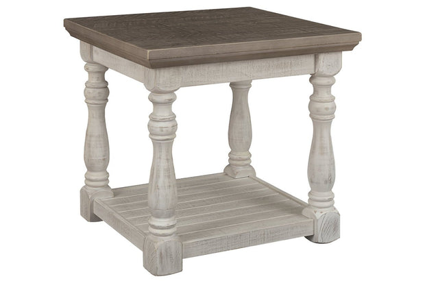 Havalance Gray/White End Table