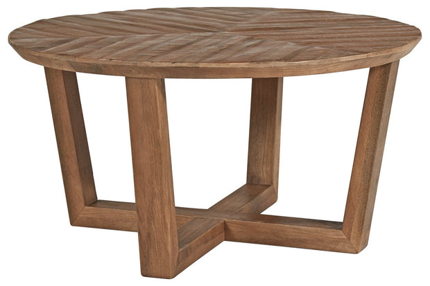 Kinnshee Brown Coffee Table