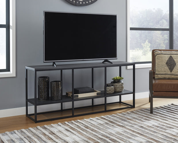 Yarlow Black RTA Extra Large TV Stand
