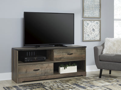 Trinell Brown Large TV Stand