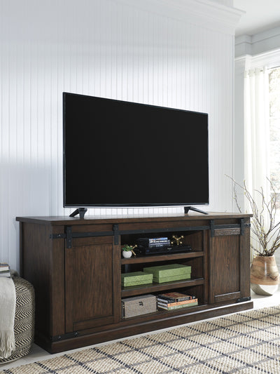 Budmore Rustic Brown Extra Large TV Stand