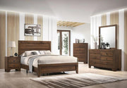 Millie Cherry Brown Youth Panel Bedroom Set ***