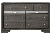 Regata Gray Storage Platform Bedroom Set