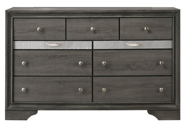 Regata Gray Storage Platform Bedroom Set