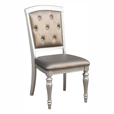Orsina Silver Side Chair, Set of 2