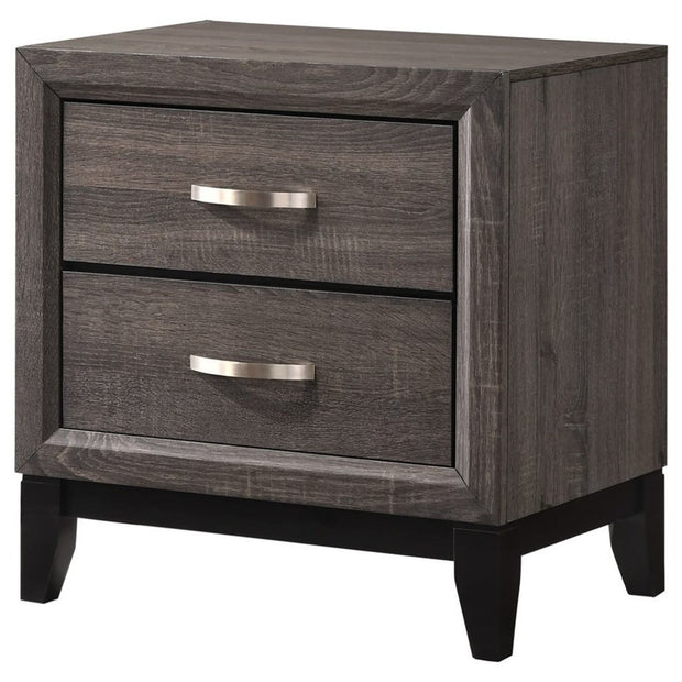 Akerson Gray Nightstand