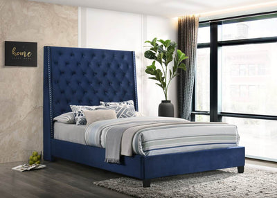 Sleepy Blue 6FT Queen Bed