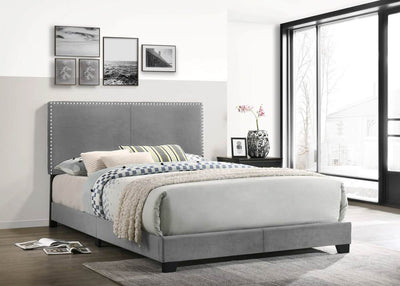 Lull Gray King Bed