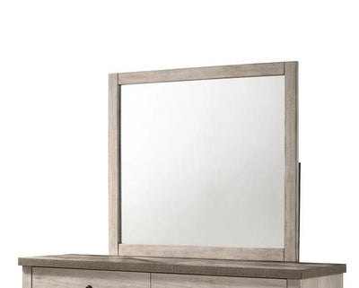 Patterson Driftwood Gray Mirror