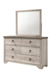 Patterson Driftwood Gray Panel Bedroom Set